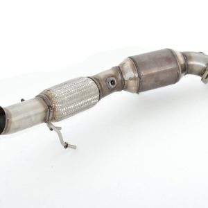 76mm Downpipe mit 200 Zellen Sport-Kat. Ford Focus III DYB RS