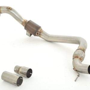 76mm Downpipe mit Sport-Kat. Ford Mustang Coupe und Cabrio