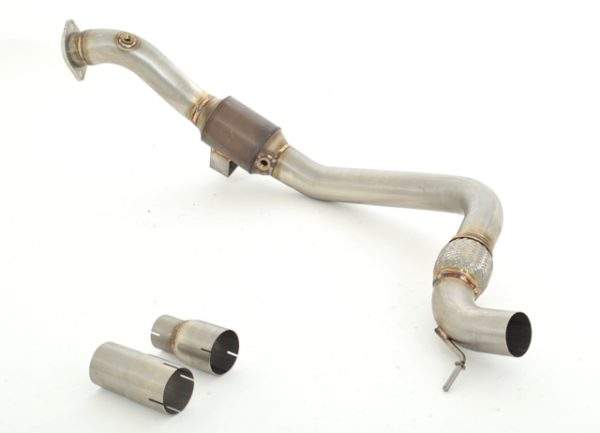 76mm Downpipe mit Sport-Kat. Ford Mustang Coupe und Cabrio