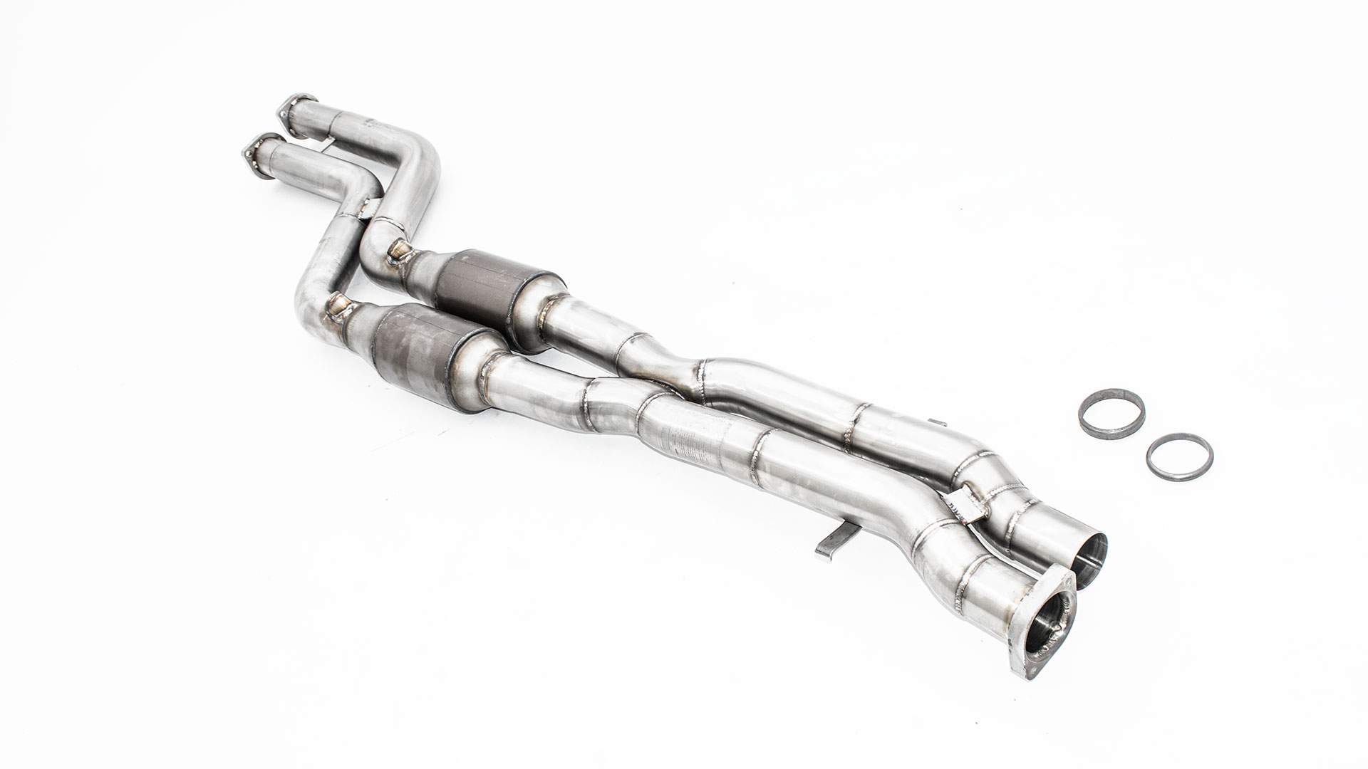 2x63.5mm 200 Zellen HJS Sport-Kat. BMW 3er E36 M3