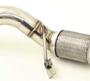 63.5mm Diesel-Partikelfilter-Ersatzrohr Edelstahl