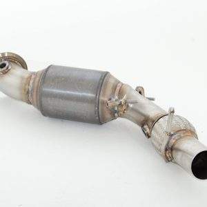 76mm Downpipe mit 200 Zellen HJS Sport-Kat. Edelstahl