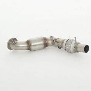 76mm Downpipe mit 200 Zellen Sport-Kat. Edelstahl