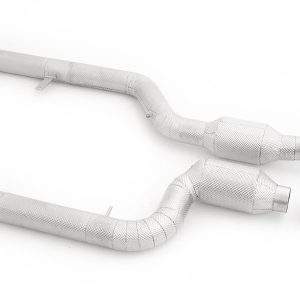 2x76mm 200 Zellen Ottopartikelfilter Edelstahl