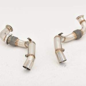 76mm Downpipe-Satz Edelstahl