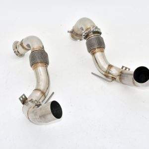 76mm Downpipe-Satz Edelstahl