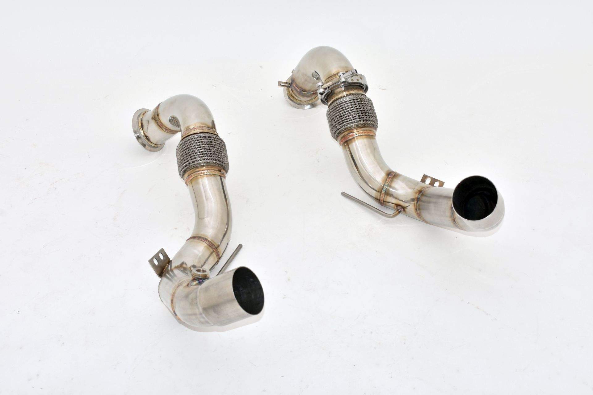 76mm Downpipe-Satz Edelstahl