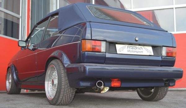Gr.A Anlage VW Golf I Cabrio – Bild 2