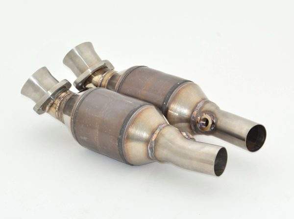 2x55mm 200 Zellen Sport-Kat. Edelstahl
