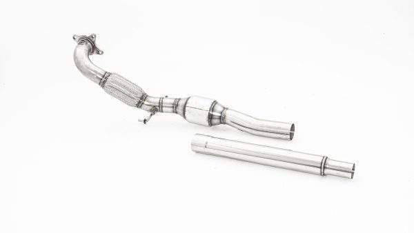76mm Downpipe mit 200 Zellen Sport-Kat. Edelstahl