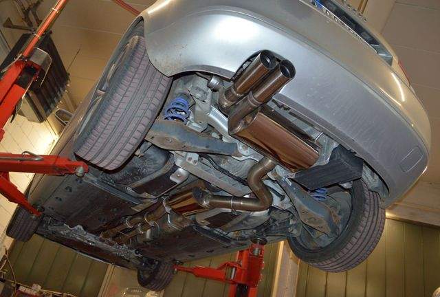 2x63.5mm 200 Zellen Sport-Kat. Edelstahl – Bild 2