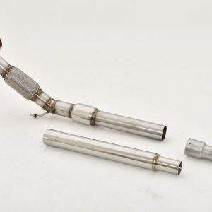 76mm Downpipe mit Sport-Kat. VW Scirocco III