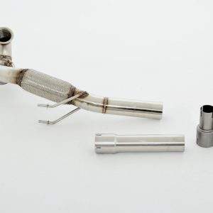 76mm Downpipe mit Sport-Kat. Edelstahl