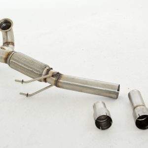 3 Zoll (76mm) Downpipe mit Sport-Kat. Edelstahl