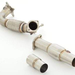 76mm Downpipe mit 200 Zellen Sport-Kat. VW Golf VI R Allrad