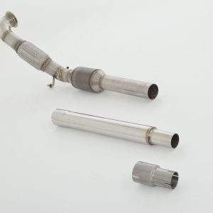 76mm Downpipe mit 200 Zellen Sport-Kat. Edelstahl