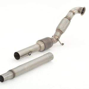 76mm Downpipe mit 200 Zellen Sport-Kat. VW Beetle 5C und Cabrio