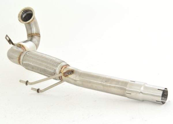 3 Zoll (76mm) Downpipe mit Sport-Kat. Edelstahl
