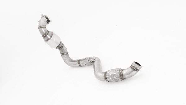 76mm Downpipe mit 200 Zellen Sport-Kat. Edelstahl