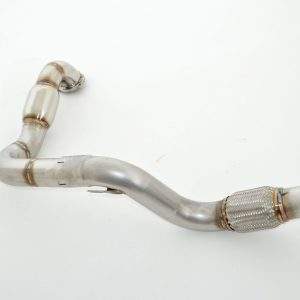 76mm Downpipe mit Sport-Kat. Edelstahl