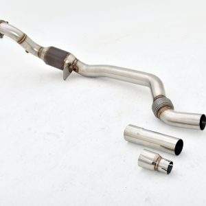 76mm Downpipe mit 200 Zellen Sport-Kat. Mercedes R172 SLK