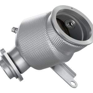 130>>>85mm Downpipe mit 300 Zellen HJS Sport-Kat. Toyota Yaris GR (XPA1G)