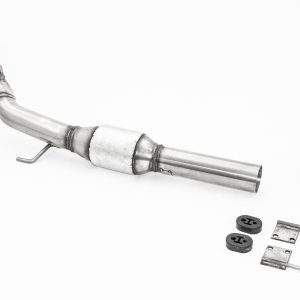 76mm Downpipe mit 200 Zellen Sport-Kat. Edelstahl