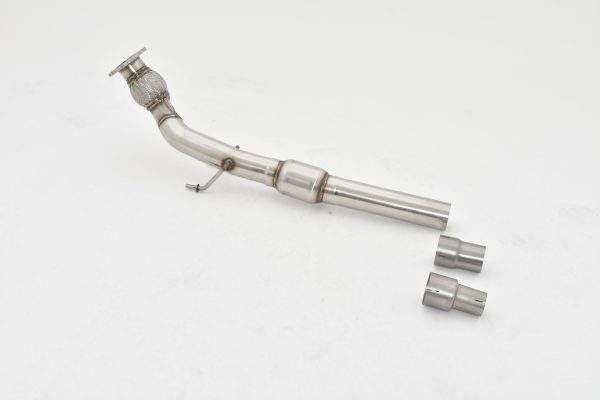 76mm Downpipe mit 200 Zellen Sport-Kat. Edelstahl