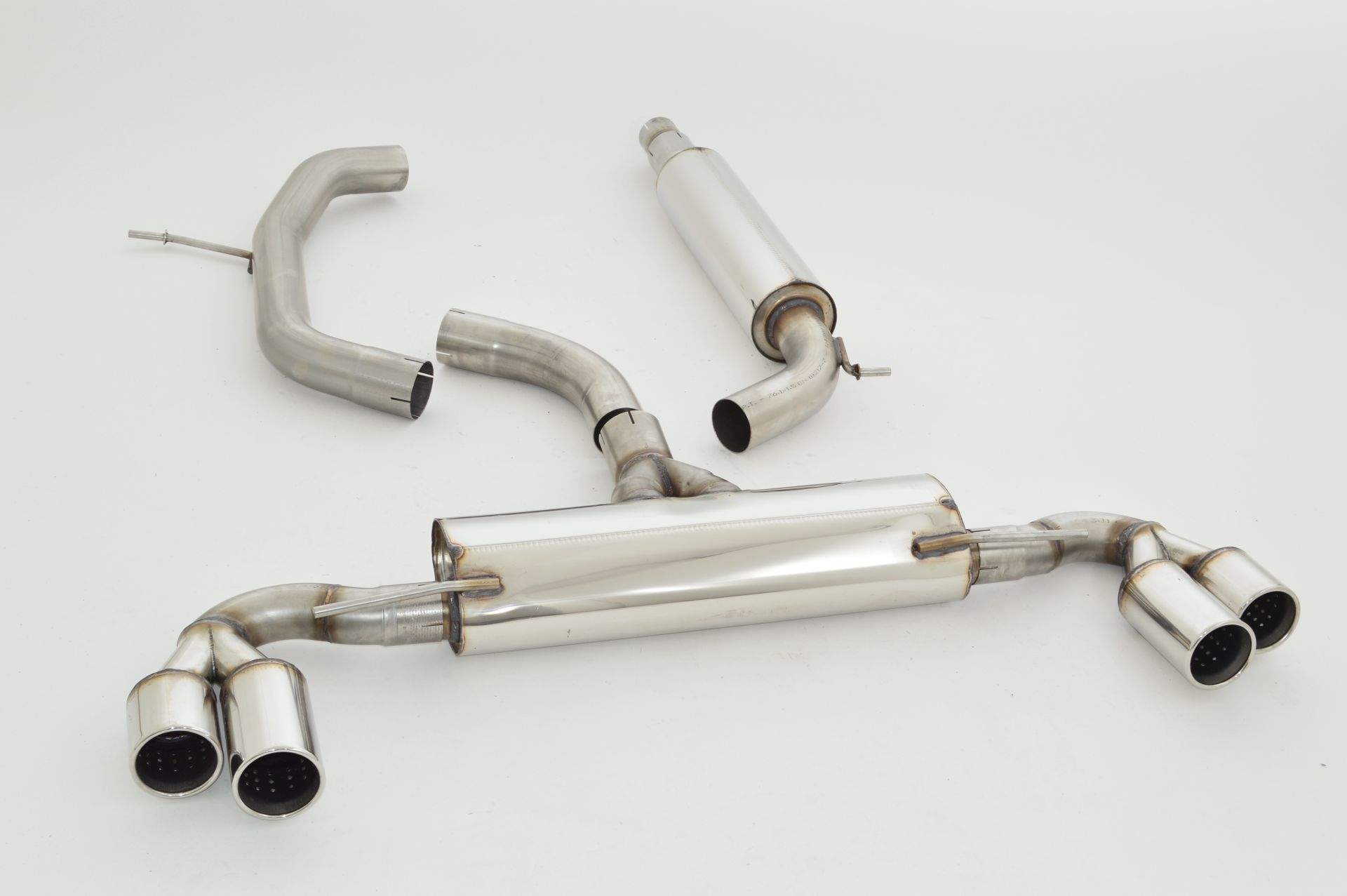 76mm Duplex-Anlage Audi TT 8J Frontantrieb