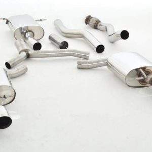 76mm Duplex-Anlage Audi A5 B8 Sportback Frontantrieb und Quattro