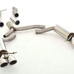 76mm Duplex-Anlage Edelstahl