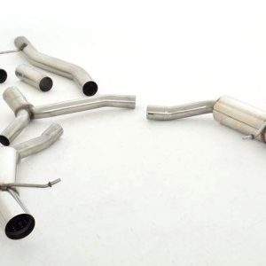 76mm Duplex-Anlage Audi A5 B8 Sportback Frontantrieb und Quattro