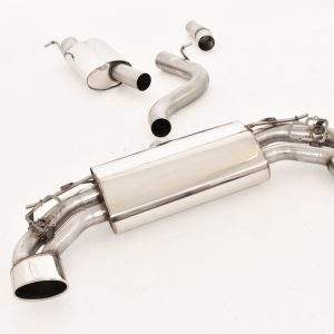 76mm Duplex-Anlage mit originaler Klappensteuerung Audi S3 8V 3-Türer Quattro