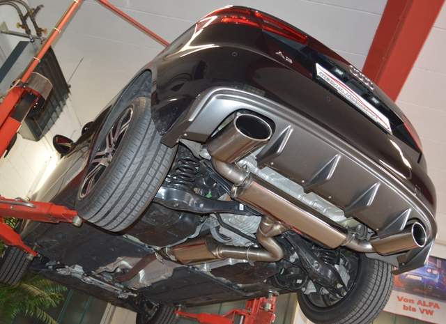 76mm Duplex-Anlage Audi A3 8V 3-Türer Quattro – Bild 2