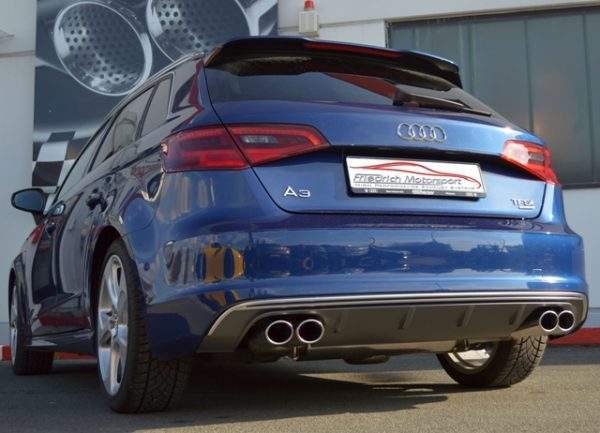 76mm Duplex-Anlage Audi A3 8V Sportback Quattro – Bild 2