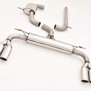 76mm Duplex-Anlage Audi A3 8V Cabrio Frontantrieb