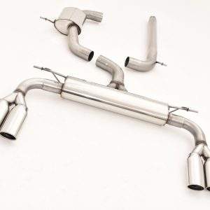 76mm Duplex-Anlage Audi A3 8V Cabrio Frontantrieb