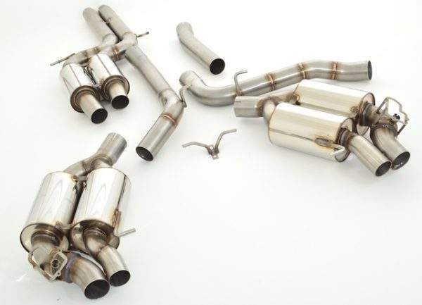 2x76mm Duplex-Anlage Edelstahl