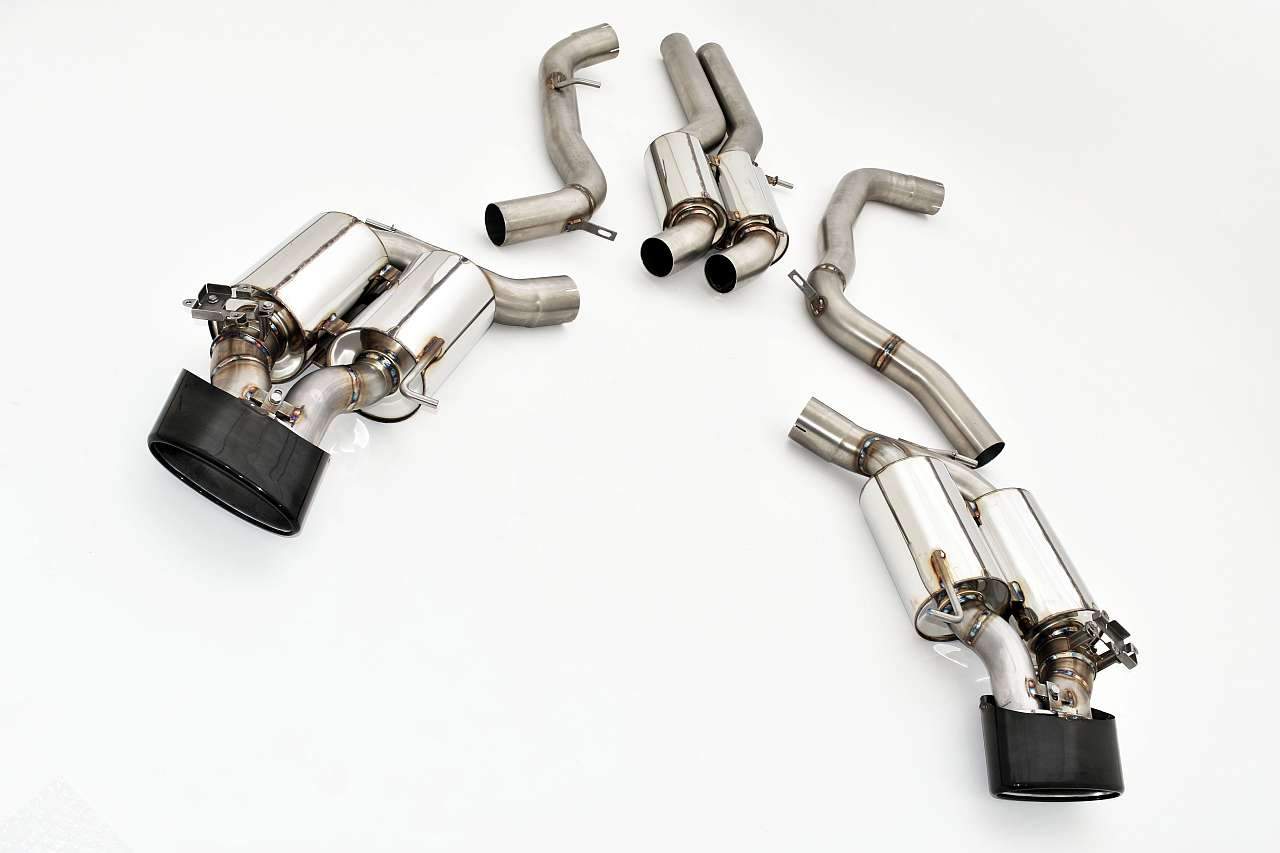 2x76mm Duplex-Anlage Audi RS6 2F (C8) Avant