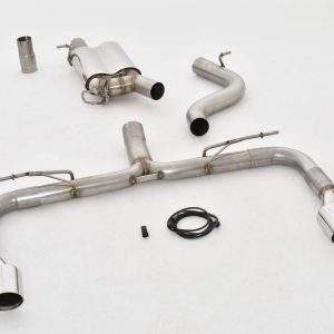 76mm Duplex-Anlage mit originaler Klappensteuerung Audi S3 8V Limousine Quattro