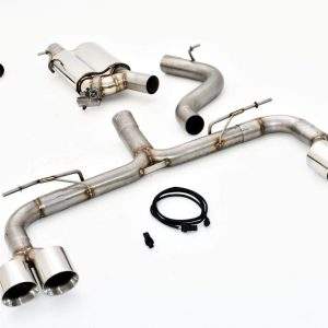 76mm Duplex-Anlage mit originaler Klappensteuerung Audi SQ2 GA Quattro