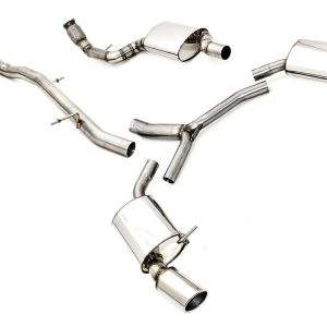 76mm Duplex-Anlage Audi A5 B9 (F5/B8) Coupe und Cabrio Quattro