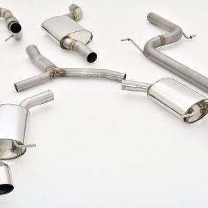 76mm Duplex-Anlage Audi A5 B9 (F5/B8) Sportback