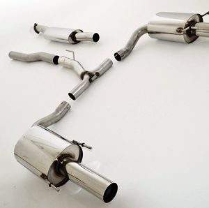 76mm Duplex-Anlage Opel Insignia Stufenheck und Fließheck Allrad