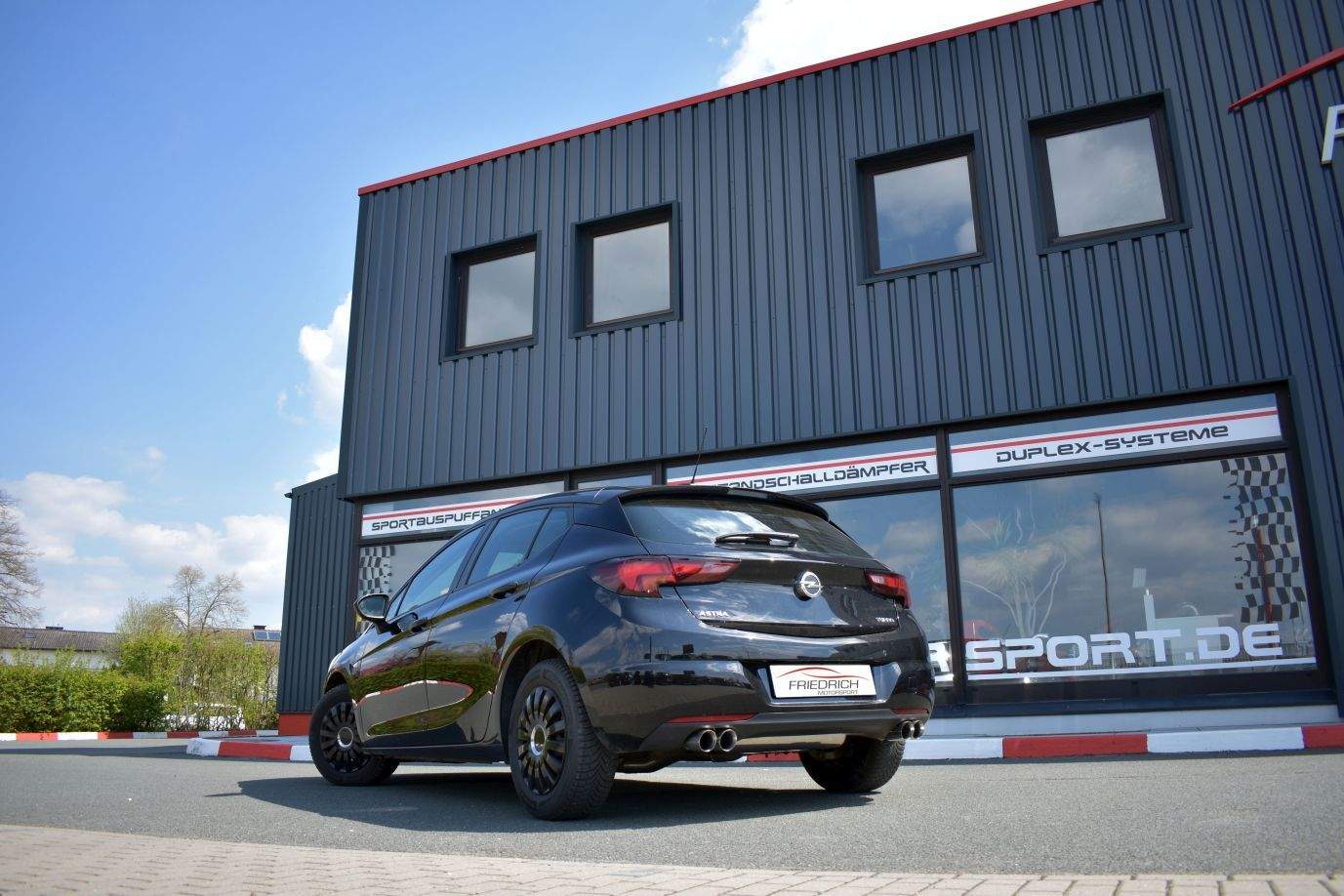 76mm Duplex-Anlage Opel Astra K 5-Türer – Bild 2