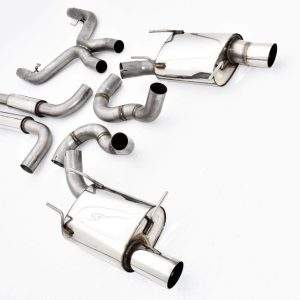 76mm Duplex-Anlage Ford Mustang 5 (S197) Coupe und Cabrio