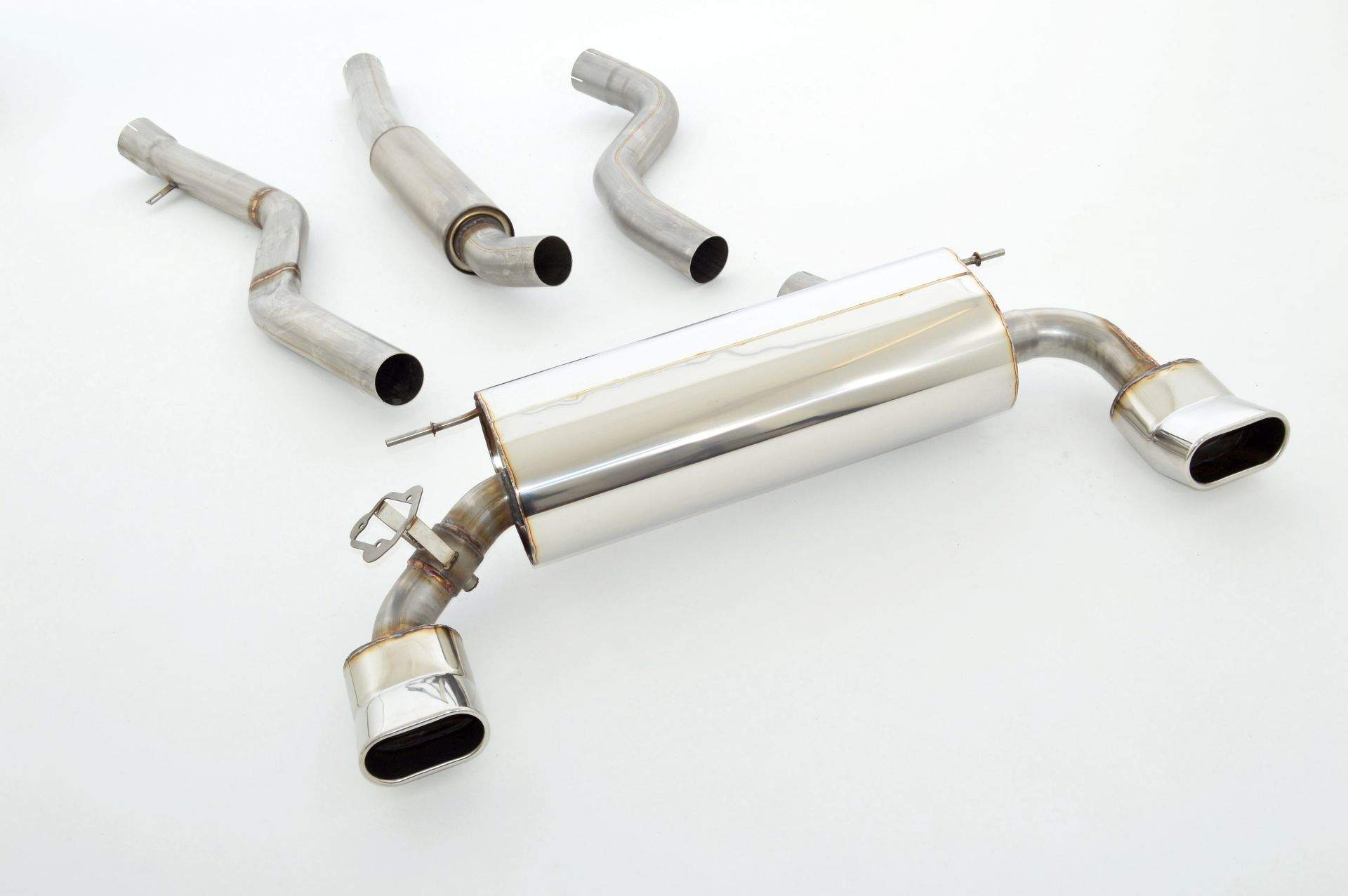 76mm Duplex-Anlage Edelstahl