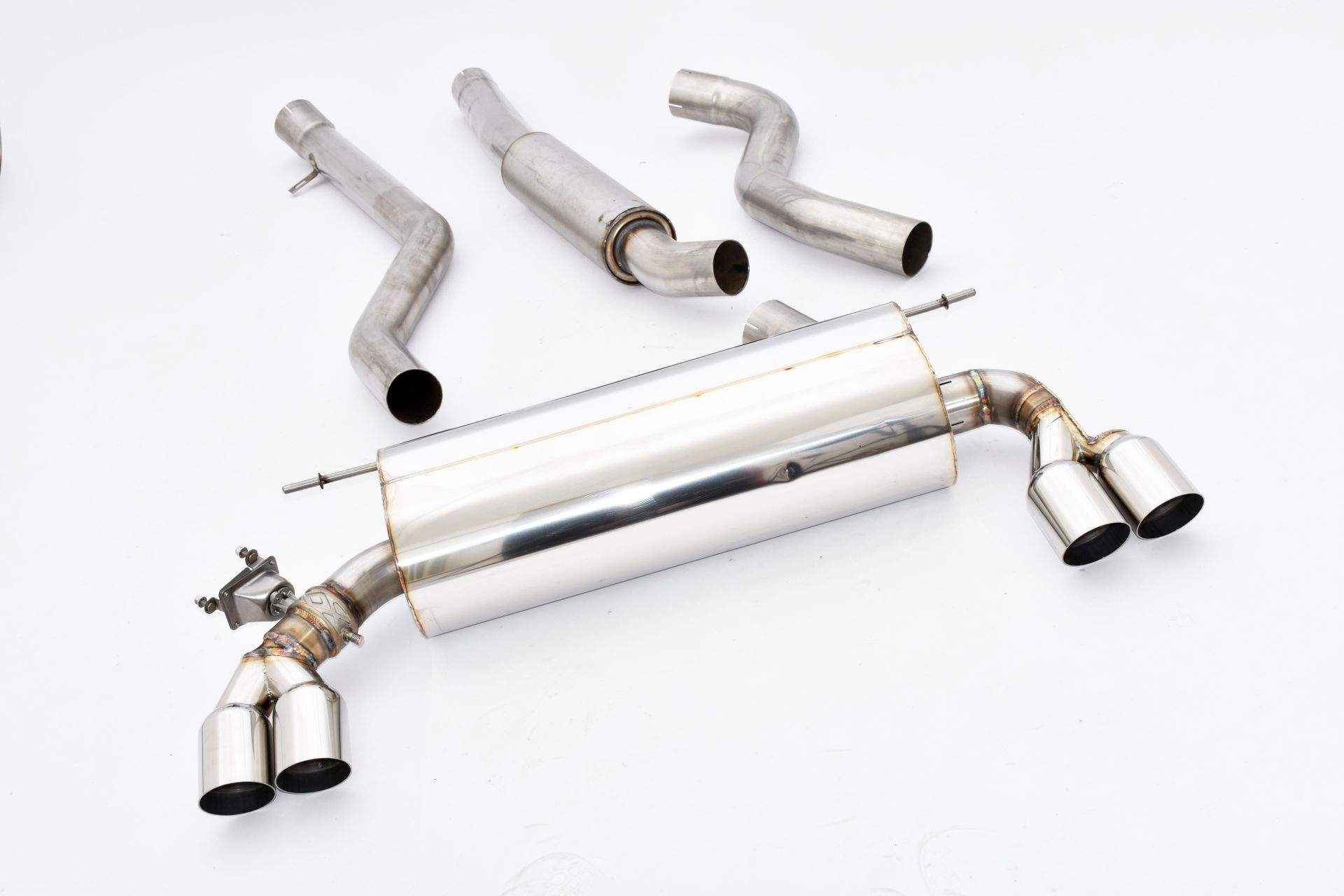 76mm Duplex-Anlage Edelstahl