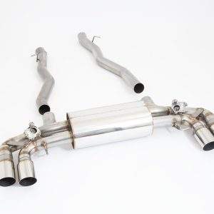 2x76mm Duplex-Anlage BMW M8 F91 / F92 / F93 Coupe / Cabrio / Gran Coupe