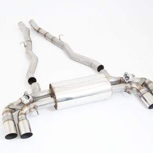 2x76mm Duplex-Anlage BMW M5 F90 Limousine Competition CS